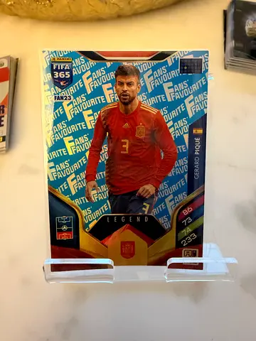 FIFA 365 Gerard Piqué Collectible Trading Card in Protective Case