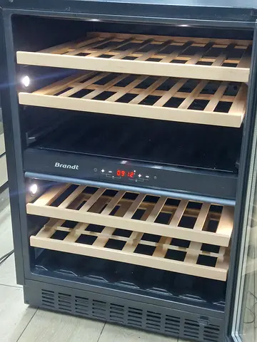 .Selling Brandt Dual Zone Temperature 40 Bottles Capacity Wine Cooler