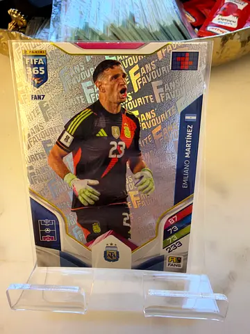FIFA World Cup Emiliano Martinez Limited Edition Collectible Card
