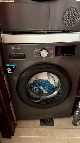 Hisense 8kg Front Load Washing Machine - Good Working Condition - less than 3 years