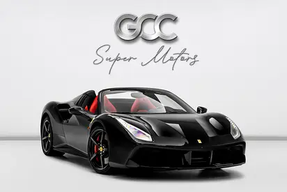 GCC SPECS AL TAYER - 2017 FERRARI 488 SPIDER - CARBON FIBRE STEERING WHEEL - PASSENGER DISPLAY - FOR