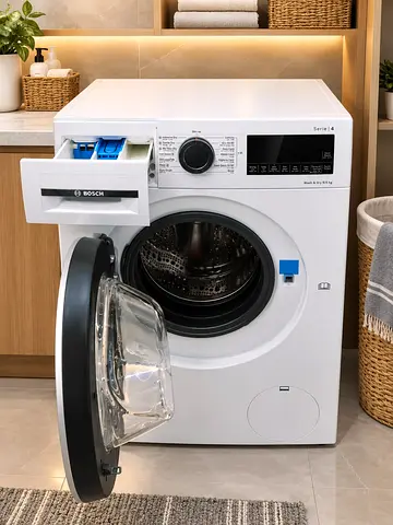 Bosch 9 kg washer and 6 kg dryer 2 in one new model slightly used