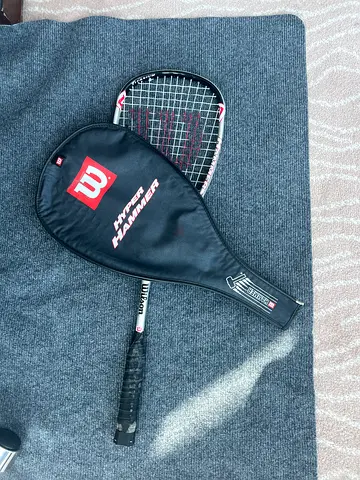 Wilson Squash Racket with Cover - Used, Good Condition