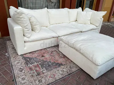 Same like new Condition Klektic Modular Living room Sofa Sets with footstool