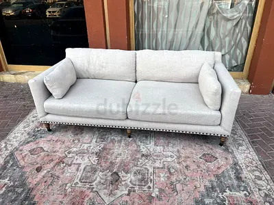 Comfortable Pottery __ Barn Sofa Beige