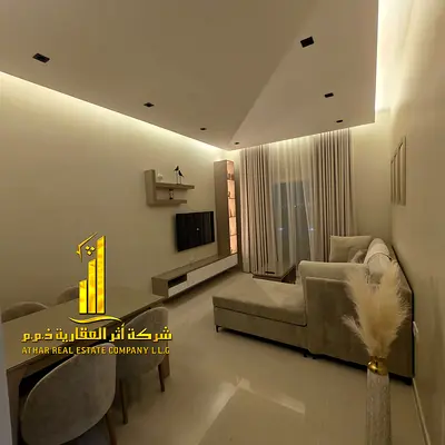 شقة VIP | غرفة وصالة مفروشة بالكامل | إطلالة مميزة | للإيجار الشهري | موقع متميز في عجمان – شاملة جميع الفواتير الواي فاي