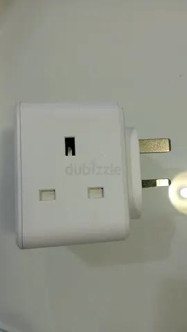 UK 3-Pin Travel Power Adapter / Socket Converter (White)