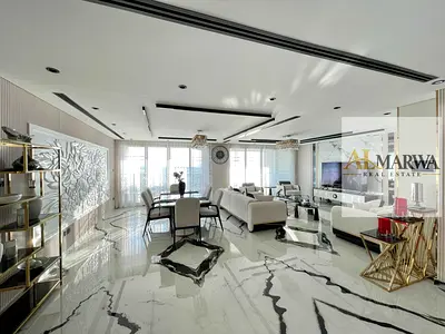 Private Beach || Luxury Fully Furnished 2BR || Beach View || Chiller Free || Parking Free || All Amenities