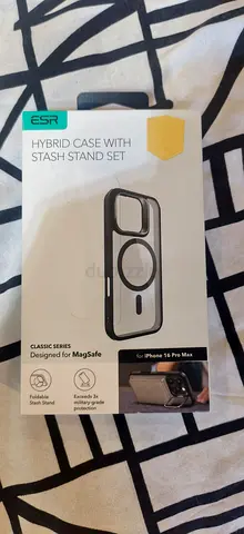ESR Hybrid MagSafe Case with Stash Stand for iPhone 16 Pro Max - New