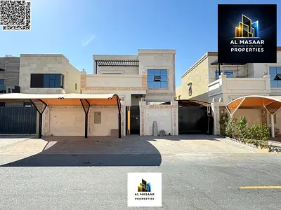 Corner villa (facing a street and a side alley), located directly off Sheikh Mohammed bin Zayed Road; price includes ownership transfer fees.