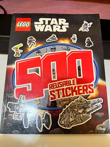 LEGO Star Wars 500 Reusable Sticker Booklet - English