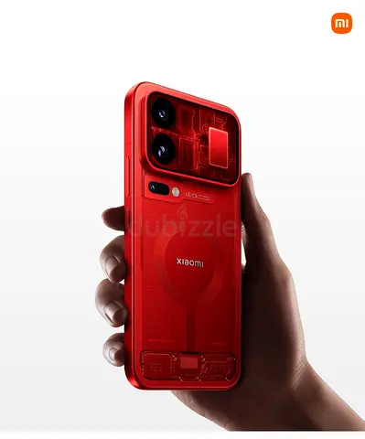 Xiaomi 18 pro max transparent red limited edition