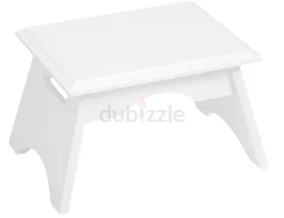 POTTERY BARN STOOL WHITE single step