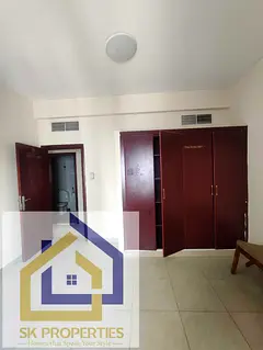 2 bhk with central ac, balcony n built in wardrobe n parking