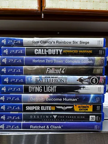 10 games PS4