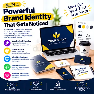 Build a Powerful Brand Identity That Gets Noticed