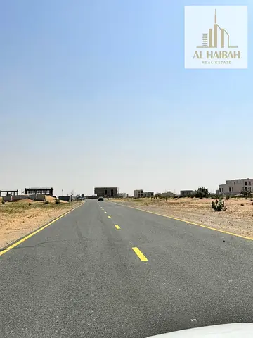 Residential plots for sale in the Basateen Al Zubair area (Al Dabdbah South), Sharjah. Available for freehold ownership by all Arab nationals.