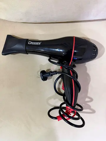 Dessini Black Hair Dryer - Lightweight, Good Condition