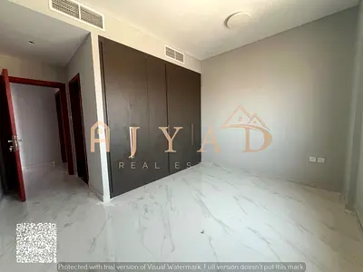 For Annual Rent: Brand-new 1-bedroom apartment with living room, first tenant, located in Al Mowaih