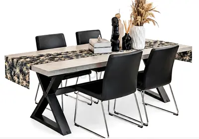 Modern HomeCentre Dining Table + 5 Chairs – Excellent Condition