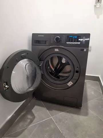Samsung Front Load Washing Machine , Dark Silver, Good Condition