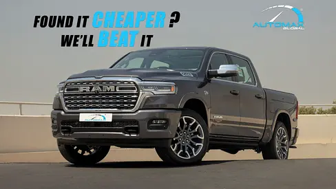 ( For Export / V8 5.7L ) 2026/2026 RAM 1500 Limited Longhorn Crew Cab eTorque GCC BRAND NEW