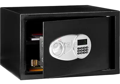 Amazon Basics Steel Security Safe with Digital Keypad.