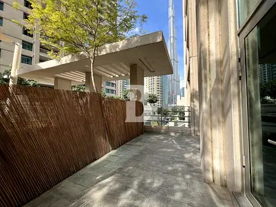 Large Terrace with Burj View | Biggest Layout