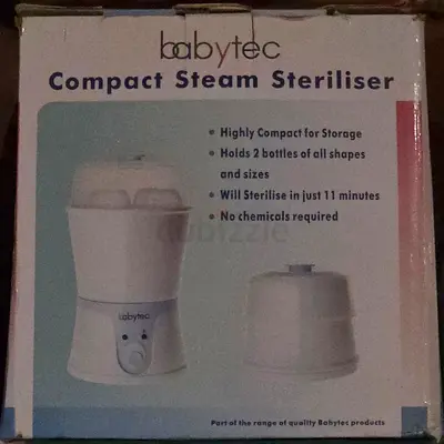 Babytec Compact Steam Steriliser. New. Unused. AED 60 Only!