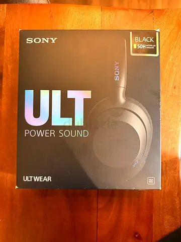 Sony ULT Power Sound Wireless Headphones - Black (Boxed)