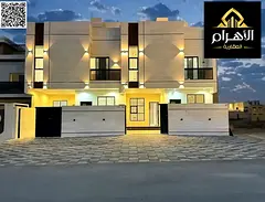 Villa for sale in Al Helio 2 – Ajman | Ground floor + first floor + roof | 5 bedrooms | Includes r