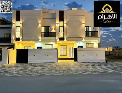 فيلا للبيع في الحليو 2 – عجمان | أرضي + أول + روف | 5 غرف | شامل رسوم التسجيل والتمليك