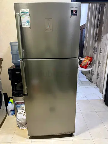 Samsung Top Freezer Refrigerator - 2-Door, Stainless Steel (Used)