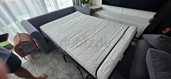 IKEA Gronlid Two Seater Sofa Bed Grey