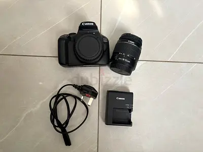 Canon EOS 4000D DSLR + 18-55mm Lens + Camera Backpack filled with attachments, Brand new