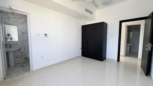 New 3BR + hall, first tenant, all master rooms, 4 baths, central AC, balcony, luxury finish, Rashidiya 2 Ajman