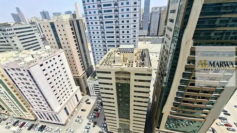 Spacious 2BHK with balcony and built-in wardrobe