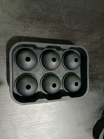 Silicone 5-Cavity Spherical Ice Mold Tray