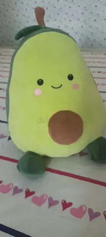 Soft Plush Avocado Toy - Cute Stuffed Fruit Plushie
