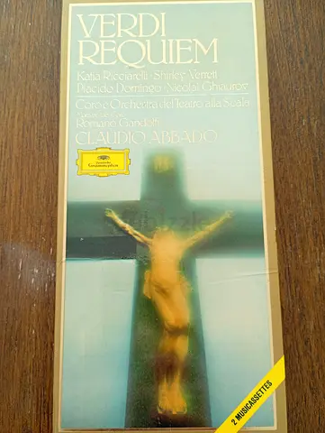 Verdi Requiem – Claudio Abbado (2 Musicassettes)