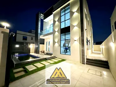 Luxury Villa with Private Pool for Rent in Al Zahia, Ajman – 4 Bedrooms | AED 110K Annually