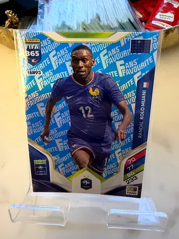 FIFA Panini trading card - Raúl Adalí Kolo Muani #12 (protected sleeve)