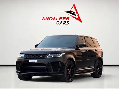 RANGE ROVER SPORT SVR | 5.0L SUPERCHARGED V8 | 575 HP | GCC | 2018 | ORIGINAL PAINT