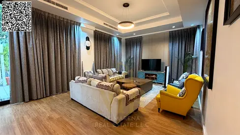 A luxurious villa for sale in Al Zorah, Ajman, featuring a prime location and an upscale residentia