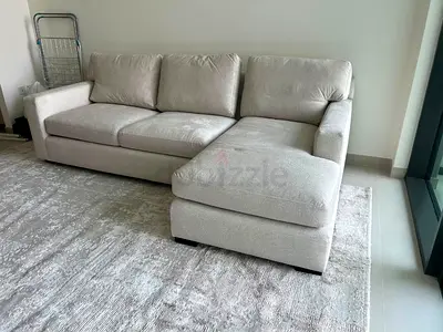 Feather filled Axis Crate&Barrel sofa