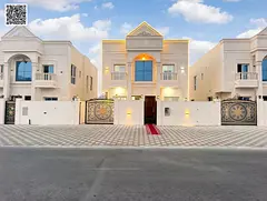 A spacious villa for sale in the "Al Haliyo" area of ​​the Emirate of Ajman, featuring a comfort