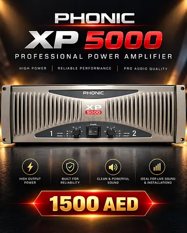 phonic 5000 amplifier