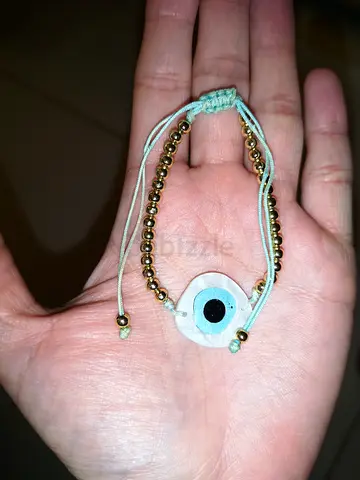 Handmade Eye Beaded Bracelet