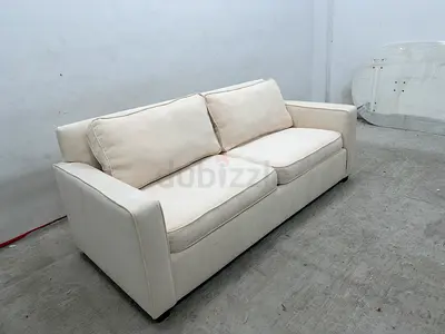 Perfect condition west elm beige sofa