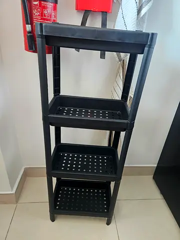 Storage shelves